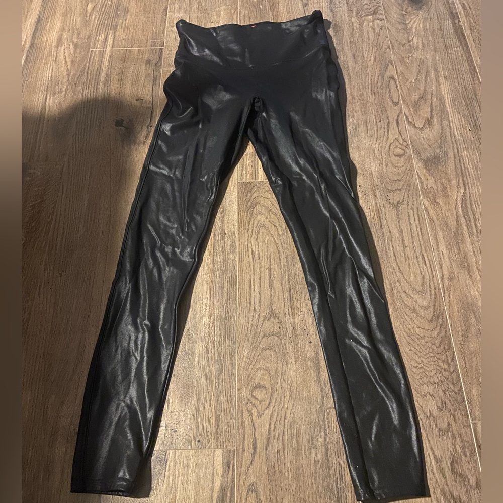 SPANX faux leather leggings